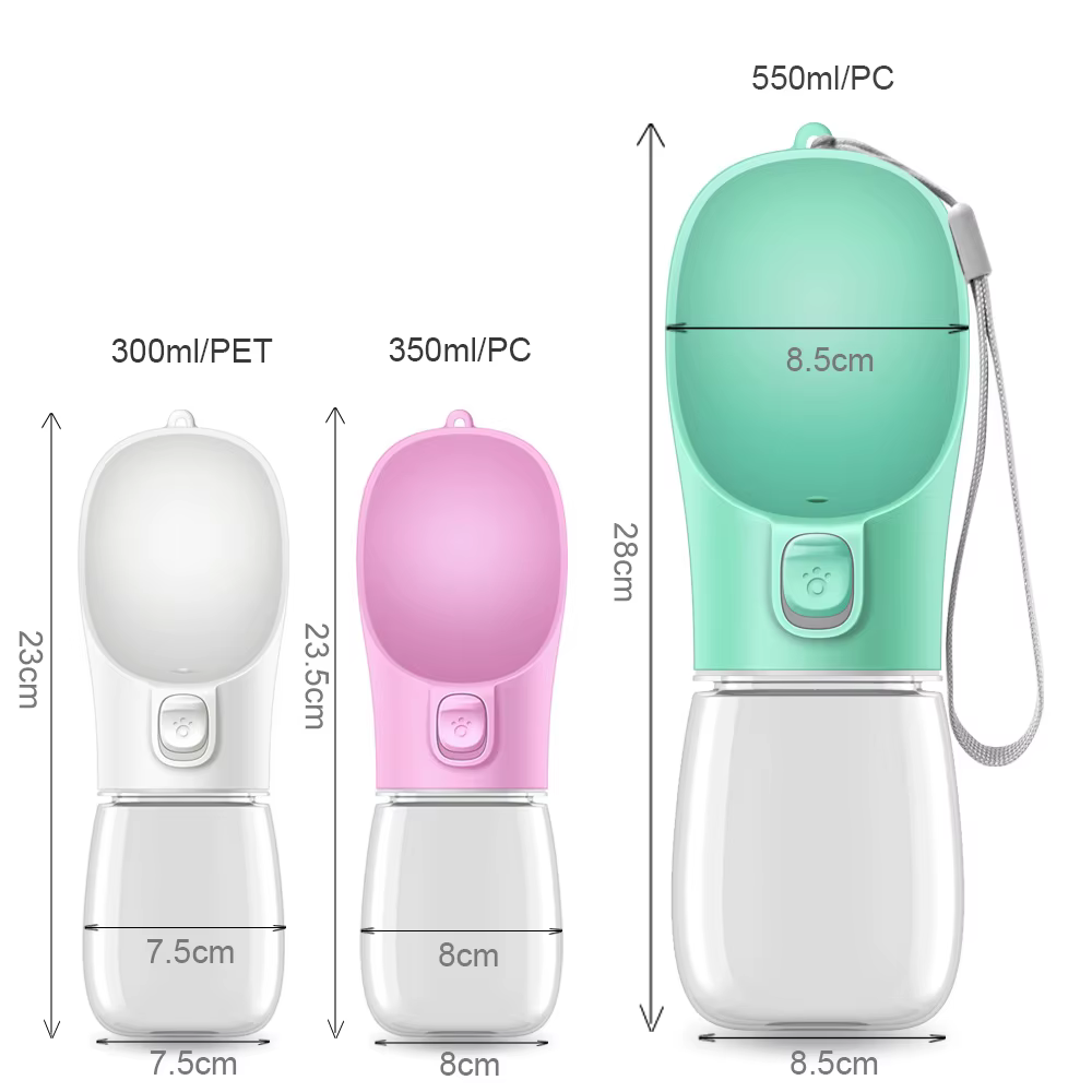 SnoutSip Classic leak-proof travel bottle